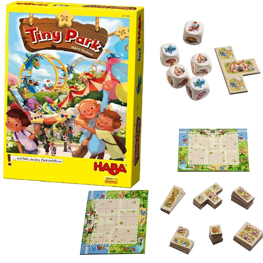 New in Box-Tiny Park Contructino Game For Age 5+ (MULTILINGUE)